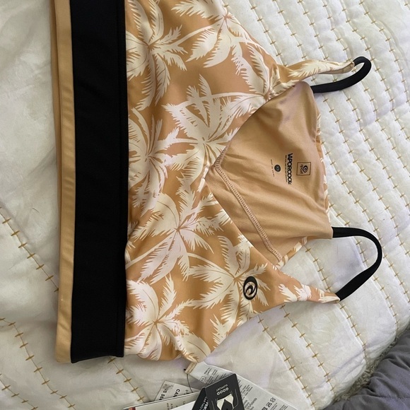 Rip Curl MIRAGE SURF PALM TWO WAY CROP Tank Bikini - XS S L ** New With Tag ** - Picture 6 of 16